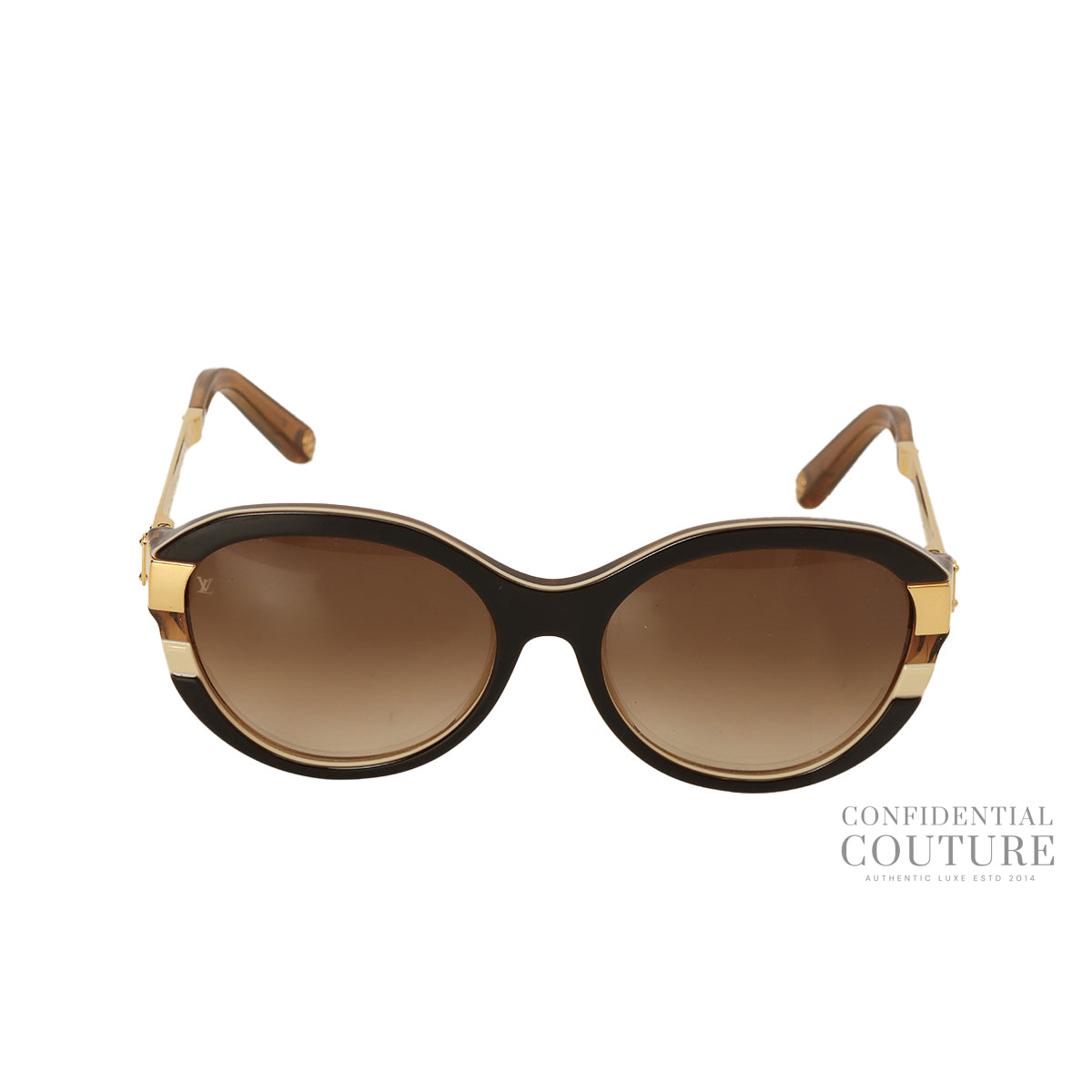 Brown Tone LV Petit Soupçon Sunglasses