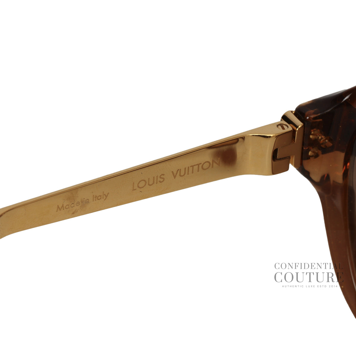 Brown Tone LV Petit Soupçon Sunglasses