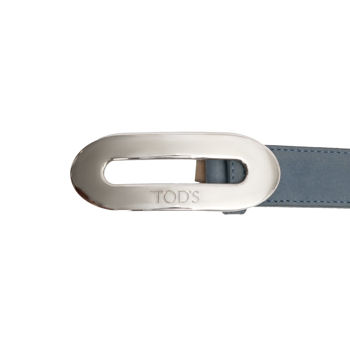 Blue Suede Waist Belt
