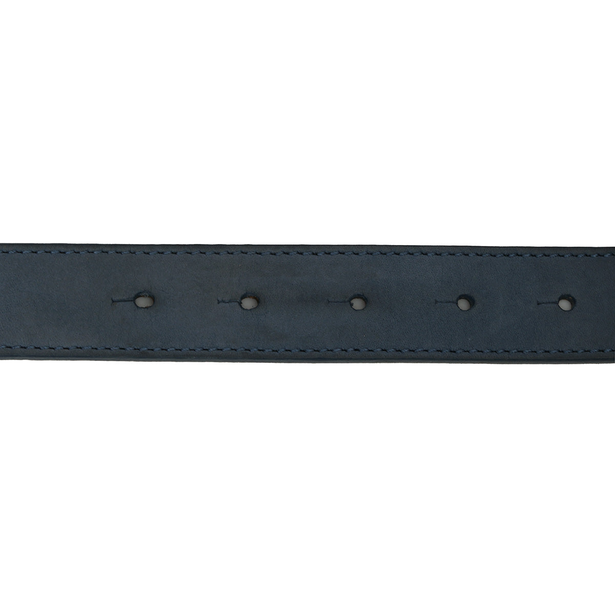 Blue Suede Waist Belt