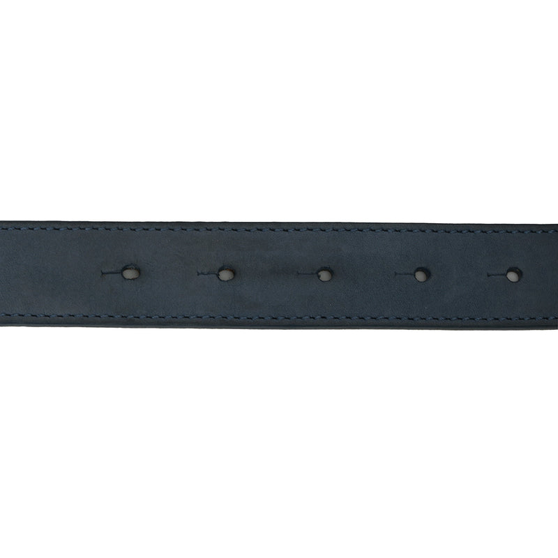 Blue Suede Waist Belt