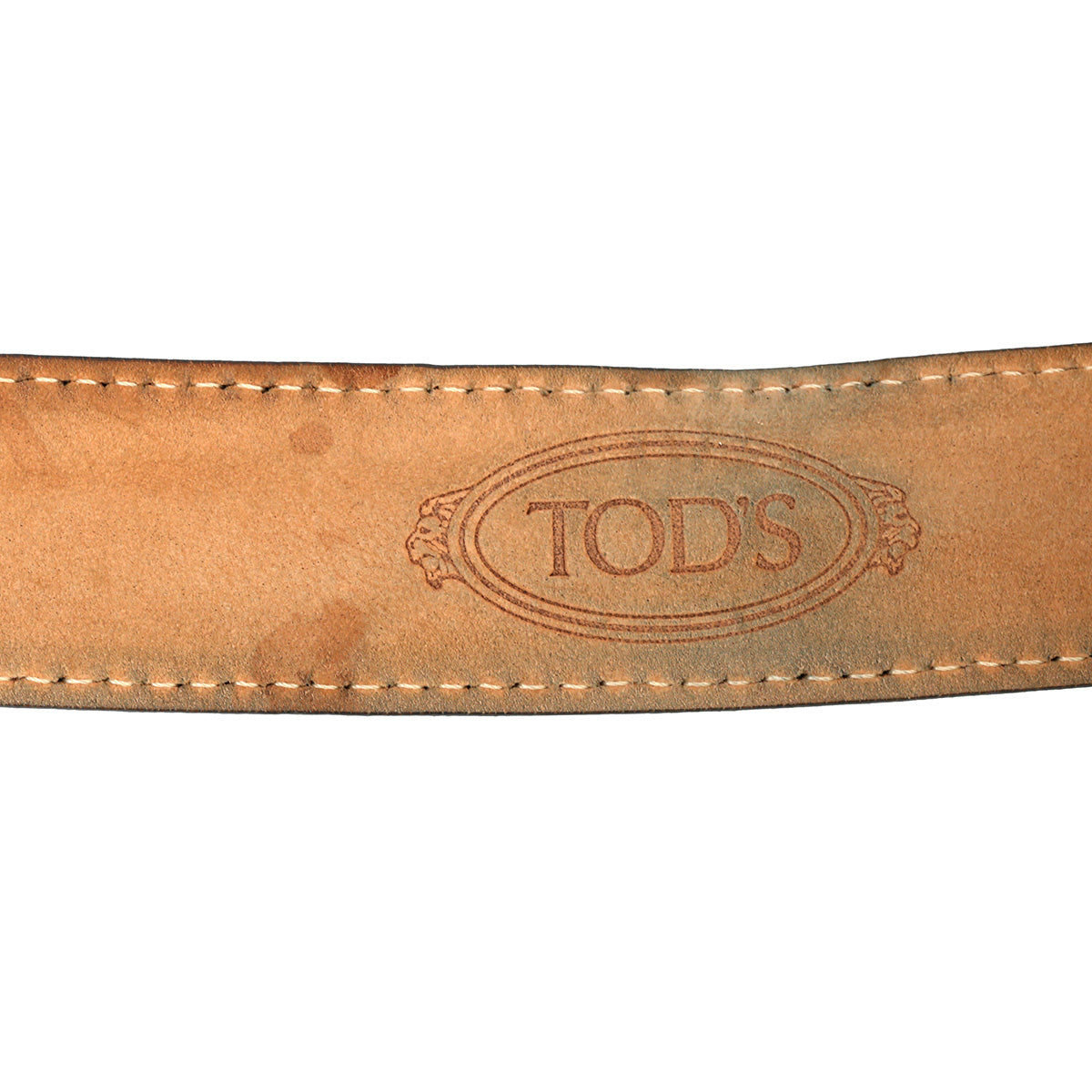 Blue Suede Waist Belt