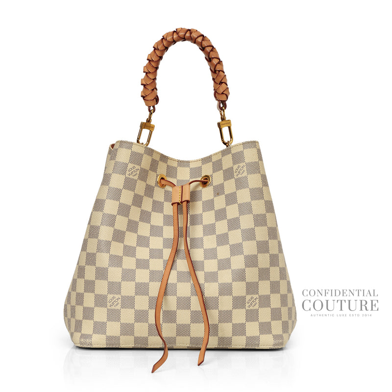 Damier Azure Braided MM Neonoe Bag