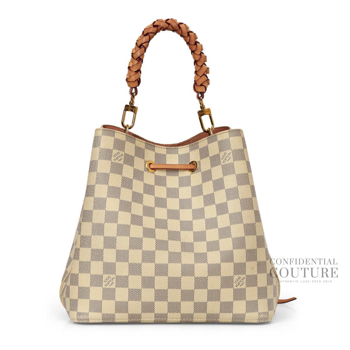 Damier Azure Braided MM Neonoe Bag