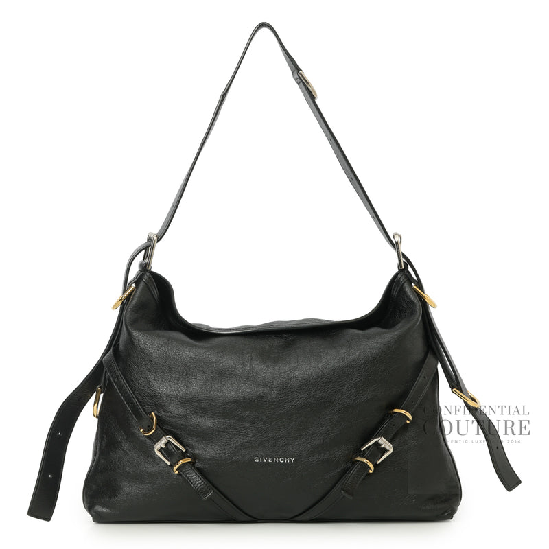 Authentic Pre-Owned Givenchy Black Medium Voyou Bag