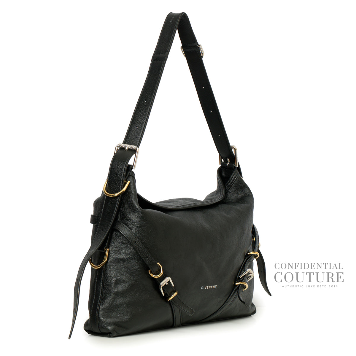 Black Medium Voyou Bag