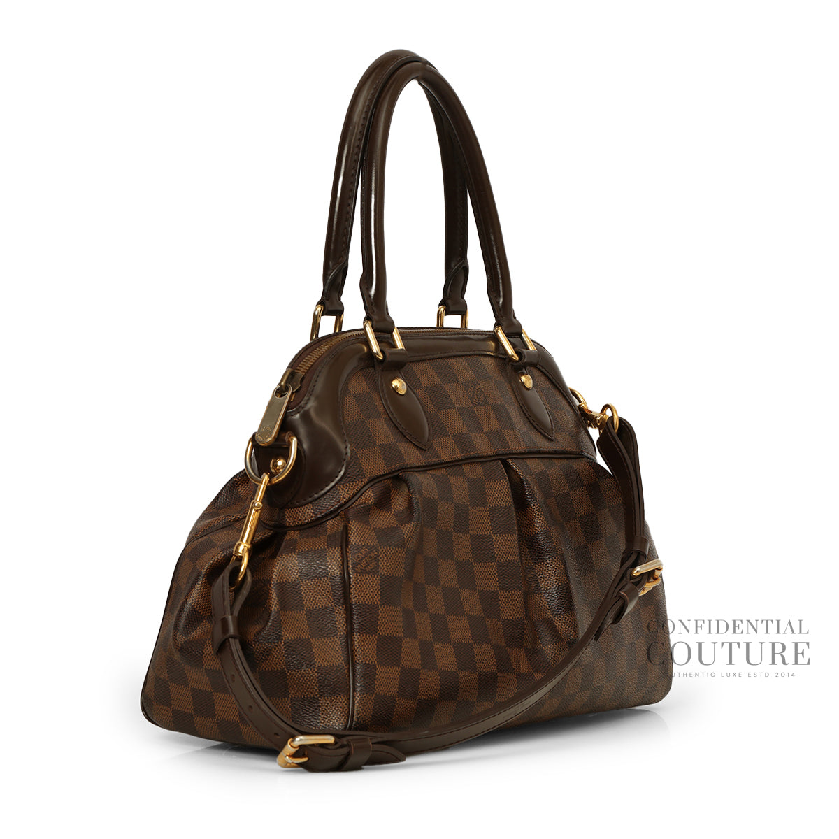 Louis Vuitton Damier Ebene Canvas Trevi PM Bag