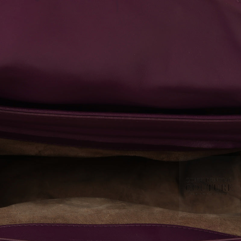 Intrecciato Rialto Purple Shoulder Bag