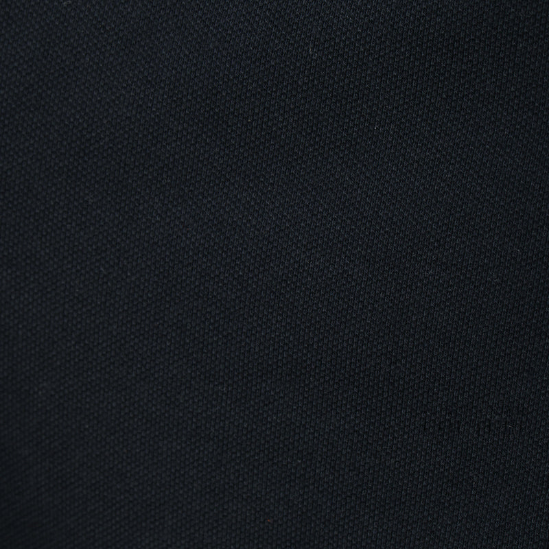 Dark Blue Cotton Polo T-Shirt | M