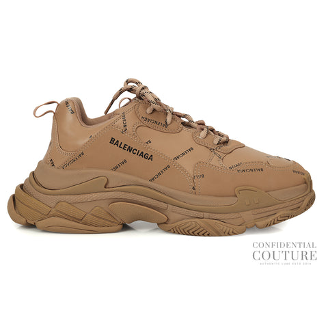 Triple S low-top Camel sneakers EU 44 | UK 10 | US 11