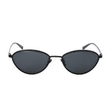 Black Cat Eye Metal Sunglasses Medium