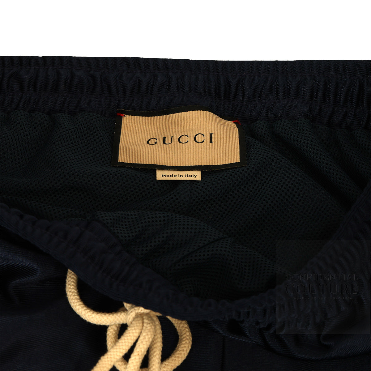Blue Polyester Jersey Zip Web Track Pant For Men