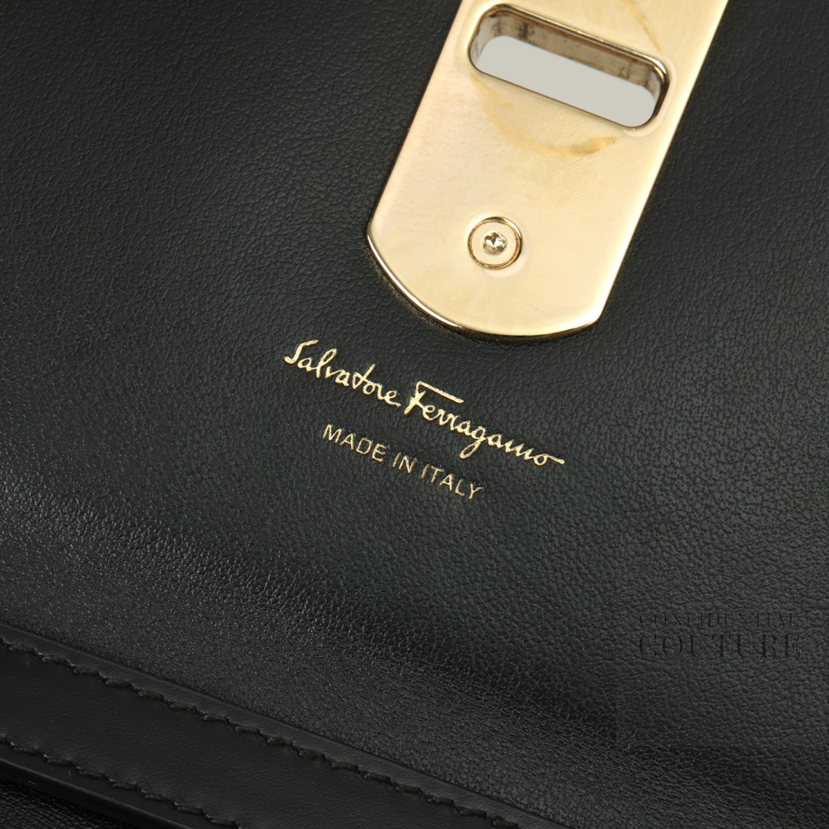Black Crossbody Trifold Flat Pouch