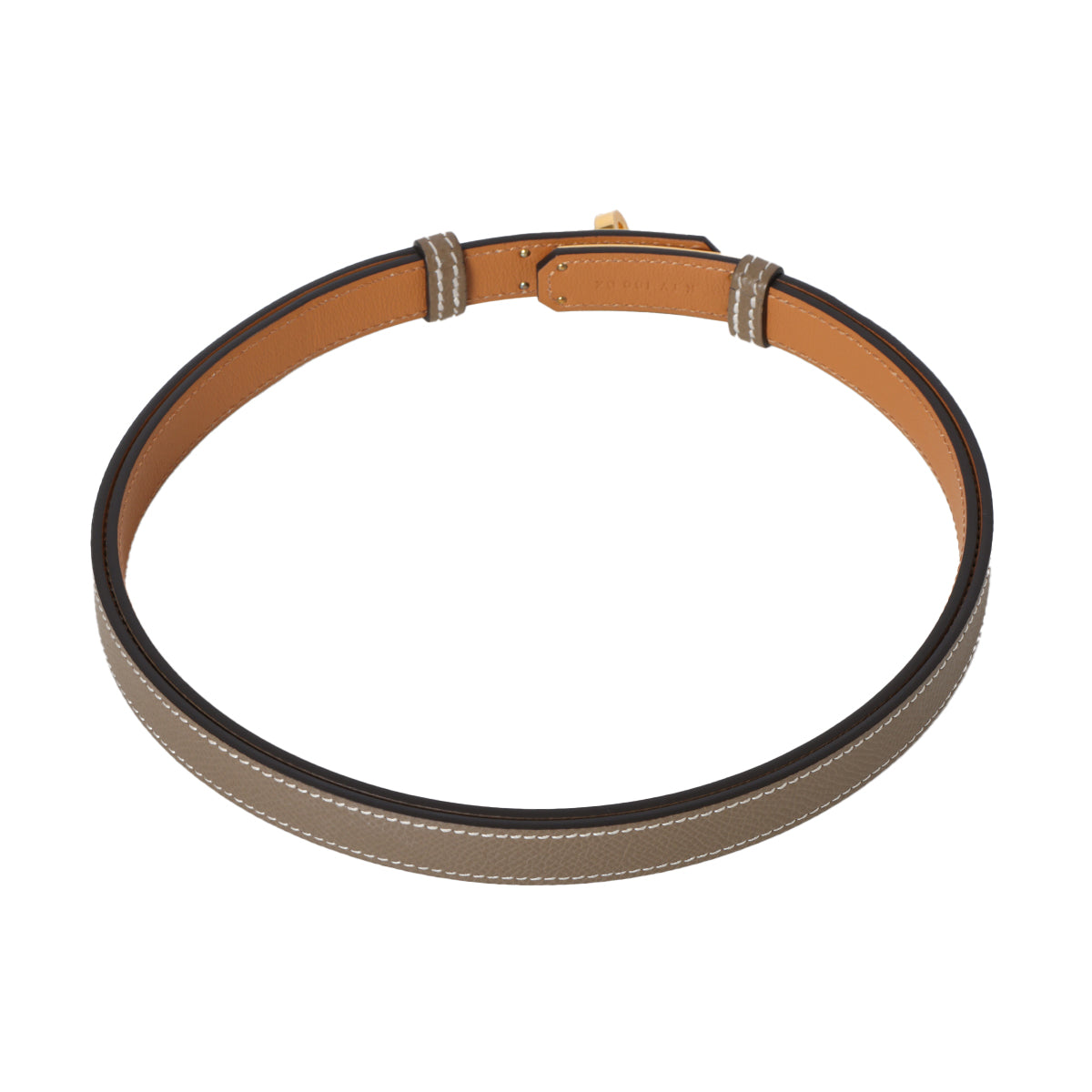 Kelly 18 étoupe with gold hardware