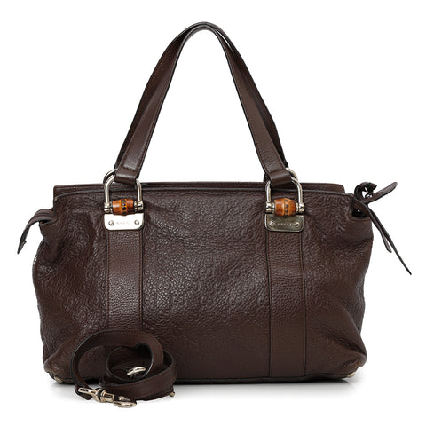 Small Brown Gucciissima Joy Boston Bag