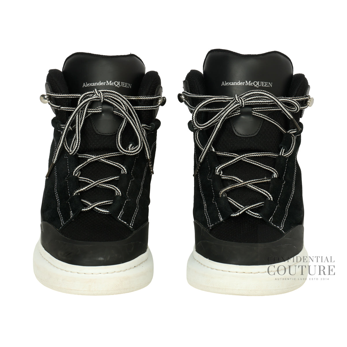 Black/White Larry High-Top Sneakers EU 41 | UK 7 | US 8