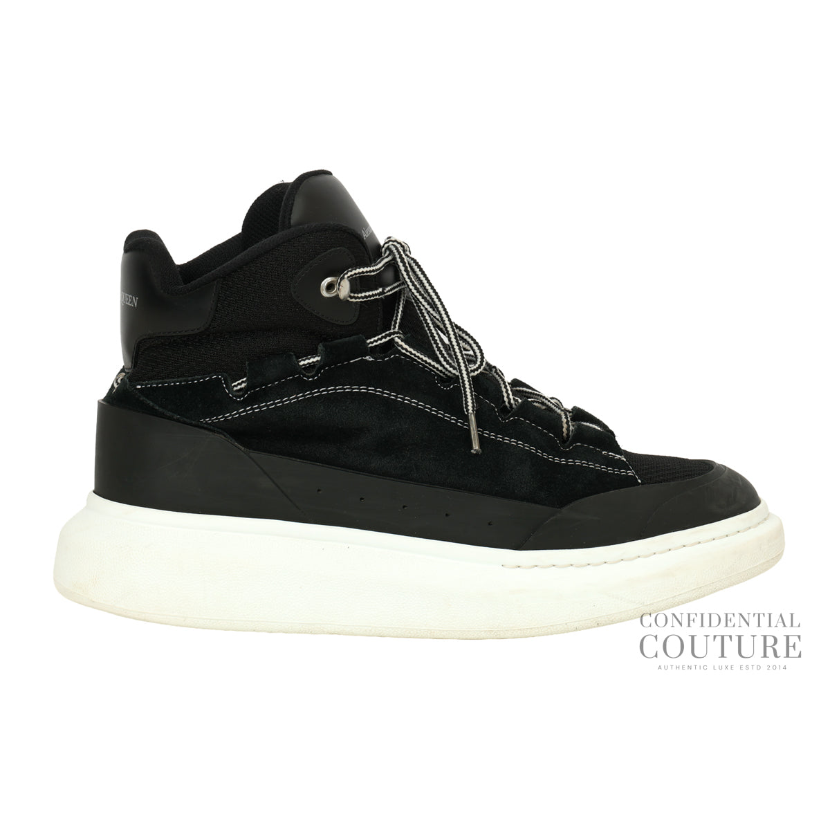 Black/White Larry High-Top Sneakers EU 41 | UK 7 | US 8