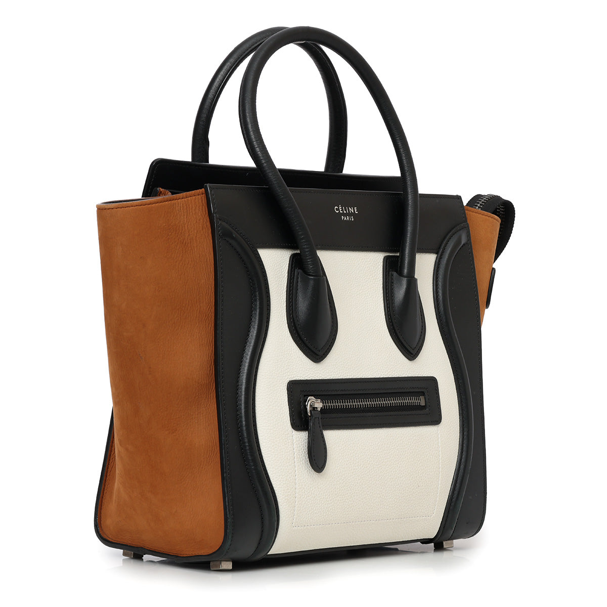 Micro Tricolor Luggage Tote