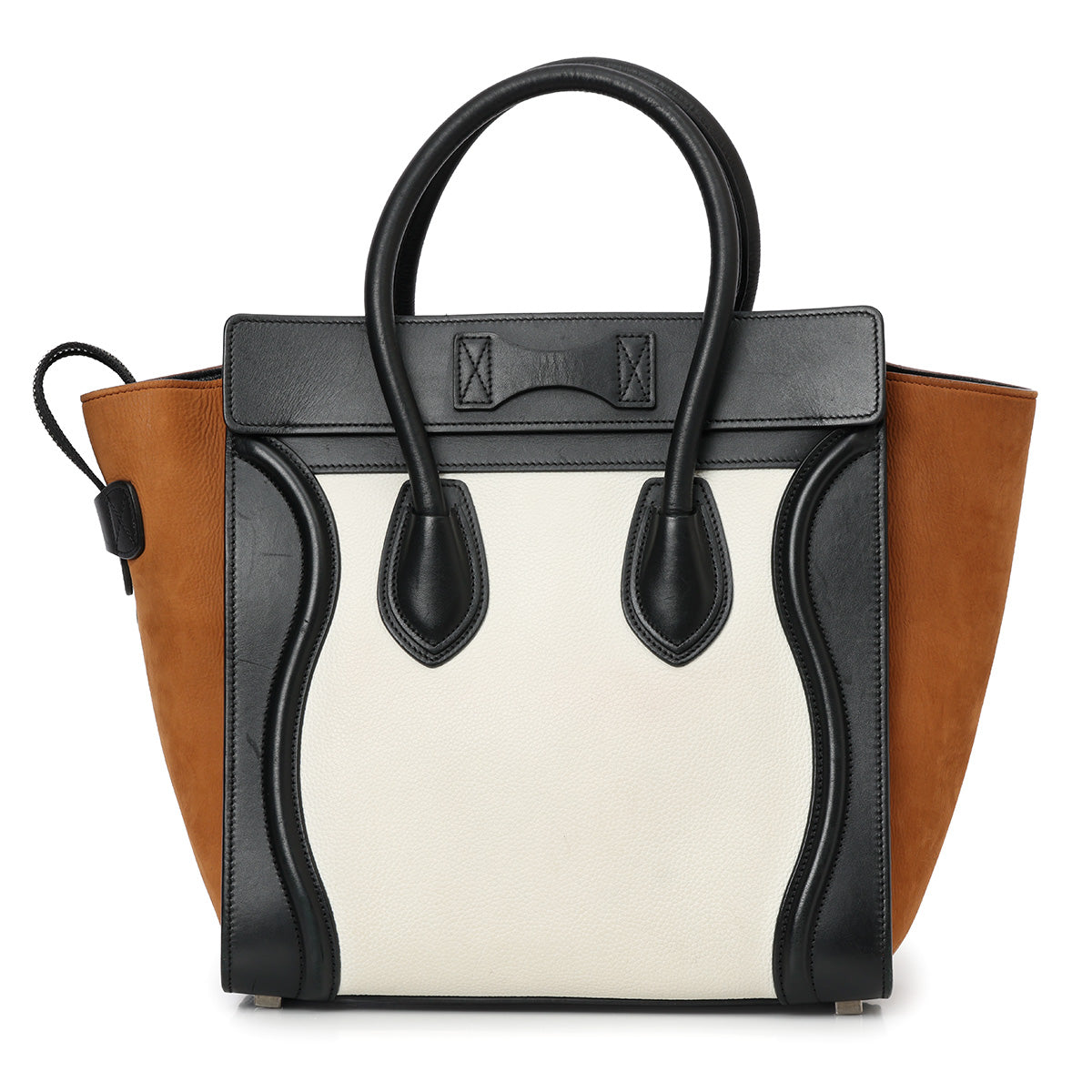 Micro Tricolor Luggage Tote