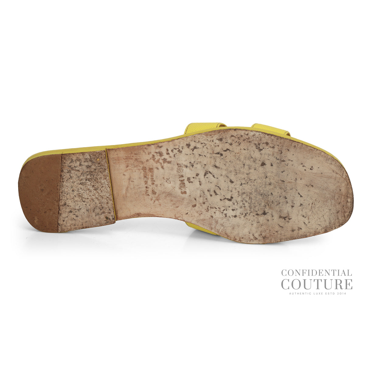 Orans Jaune ImpÃ©rial Epsom Leather EU 37