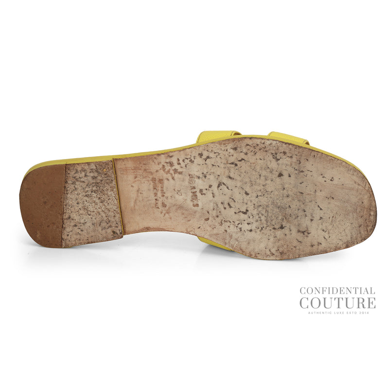 Orans Jaune Impérial Epsom Leather EU 37