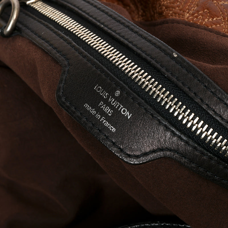 Brown Monogram Antheia Leather Hobo PM Bag