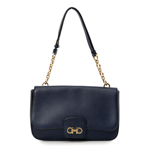 Barolo Saffiano Leather Bree Shoulder Bag One Size