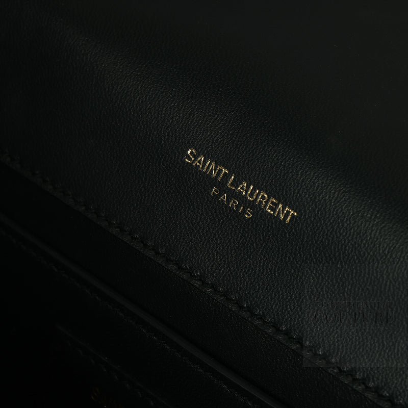 Saint Laurent Kate Black Alligator Mississippiensis Bag