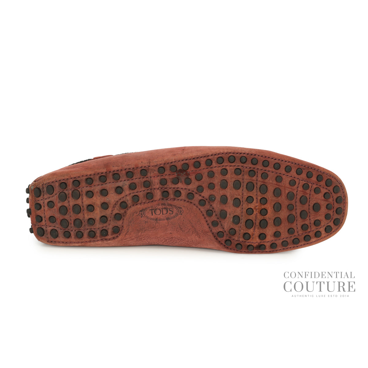 Gimmino Rust Suede Loafers Size: UK 9