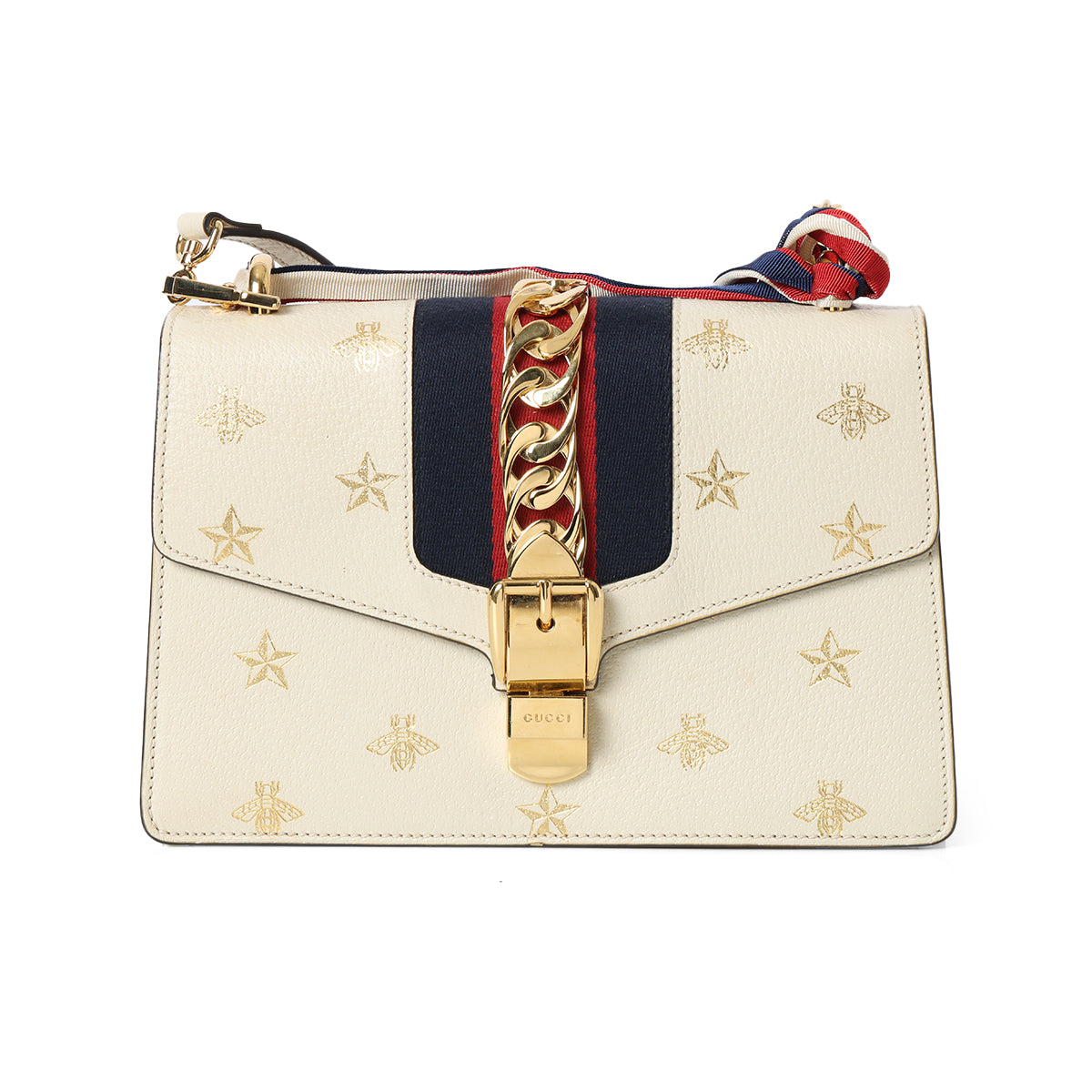 Bee Star Printed Leather smal sylvie