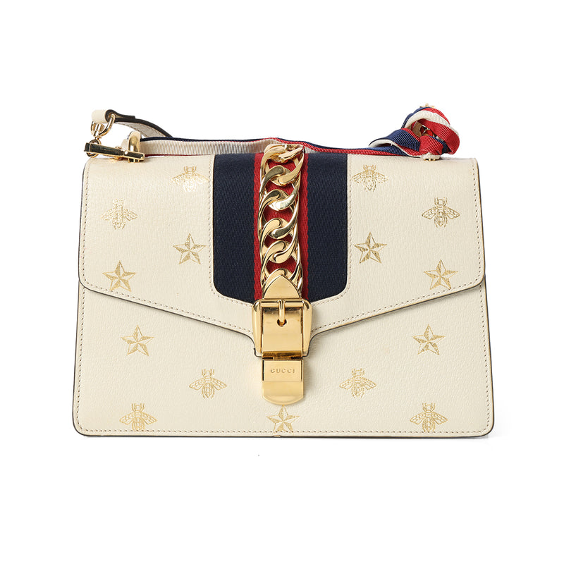 Bee Star Printed Leather smal sylvie