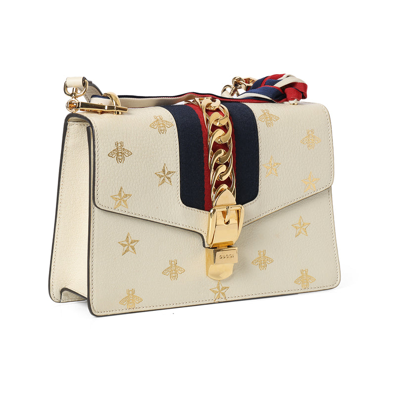 Bee Star Printed Leather smal sylvie