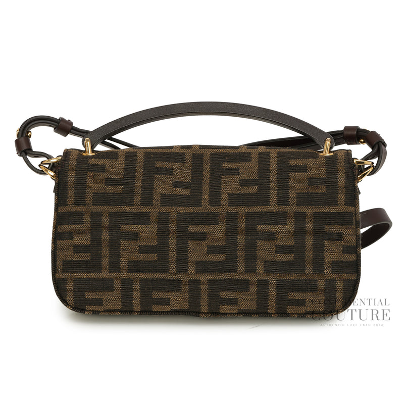 Brown FF Logo Phone Pouch