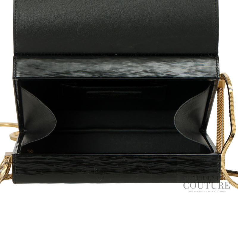 Authentic Pre-Owned Saint Laurent Kate Box Crossbody Bag – Interior View