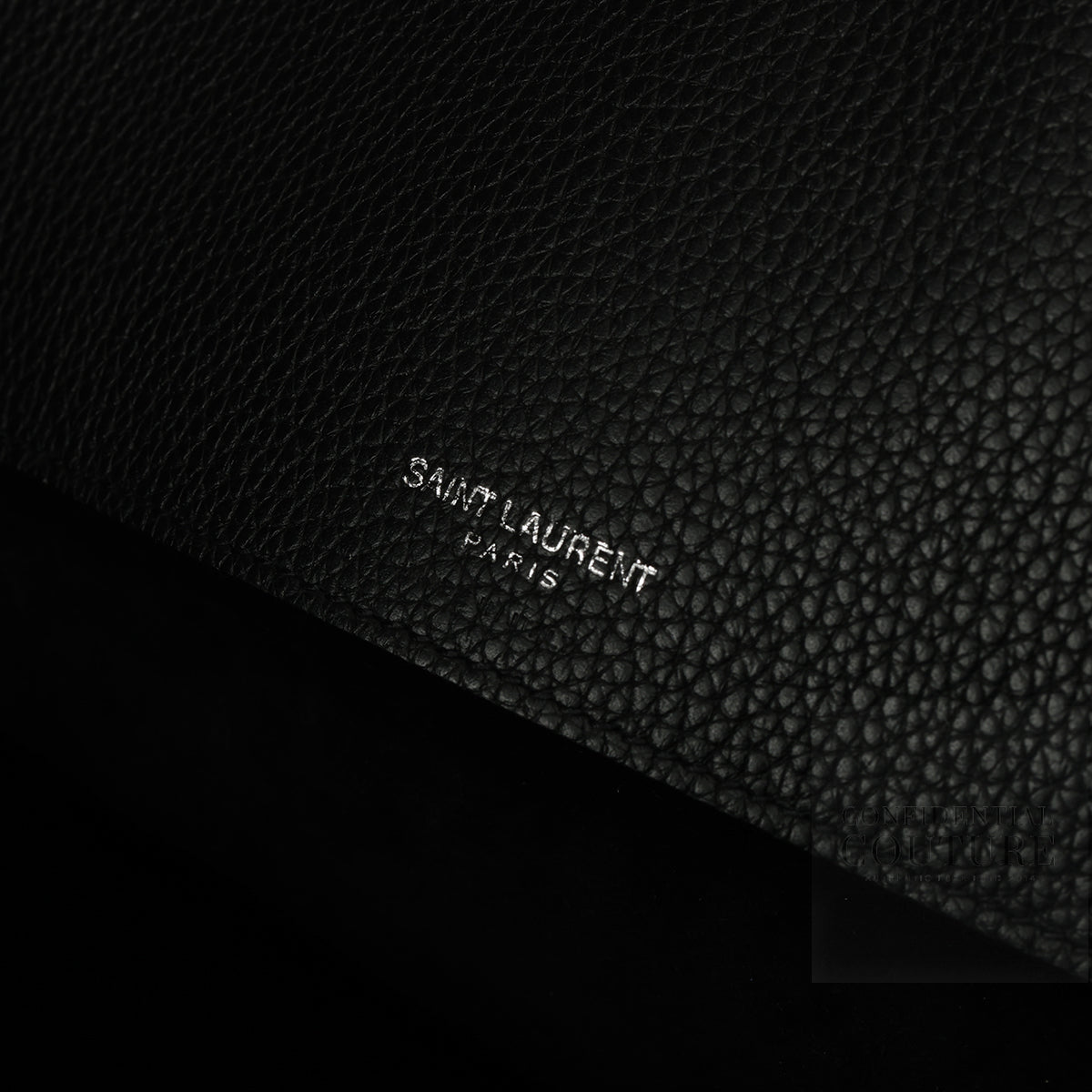 Black Leather Classic Large Sac de Jour Bag