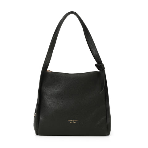 Black Large Knott Tote