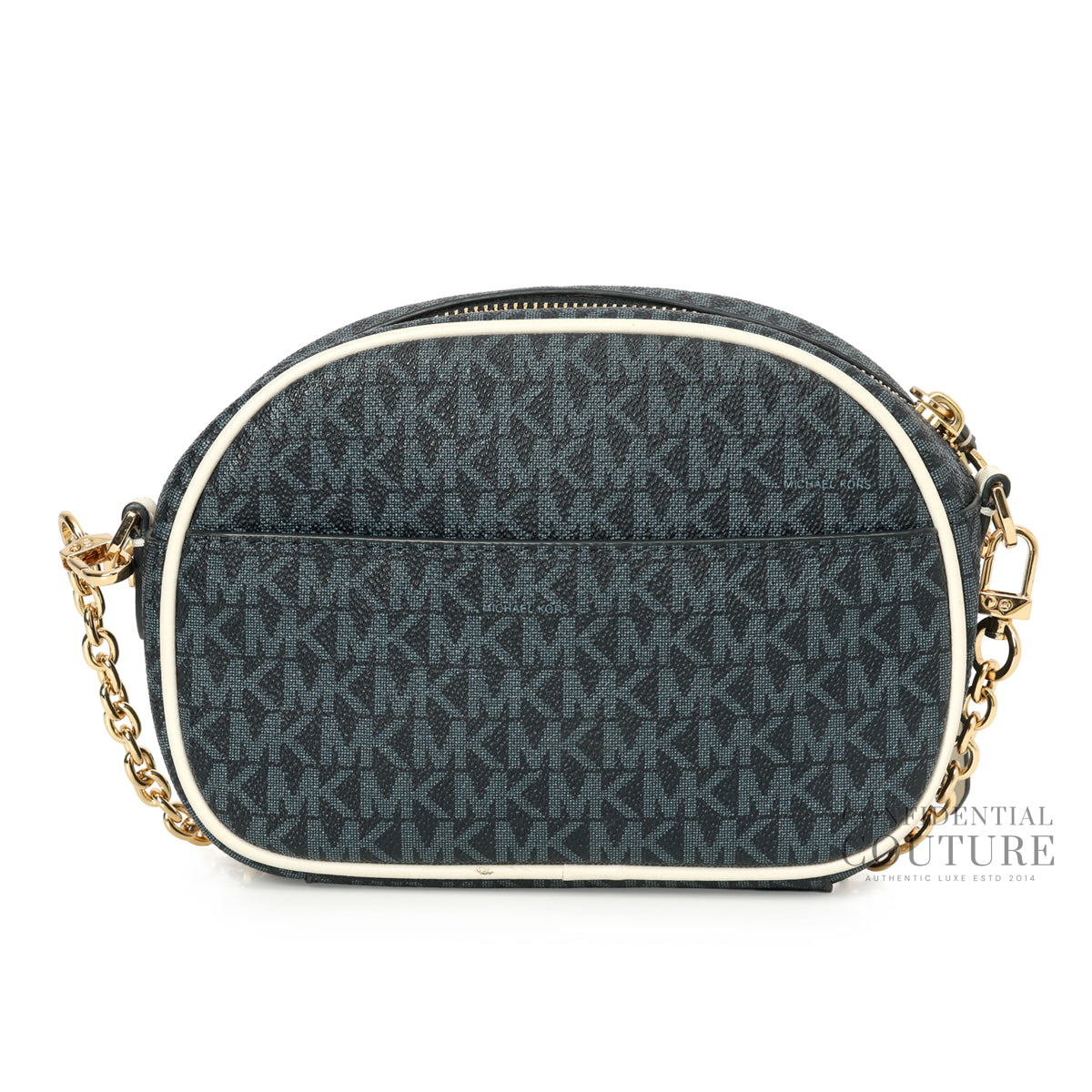 Jet Set Charm Blue Monogram Crossbody Bag