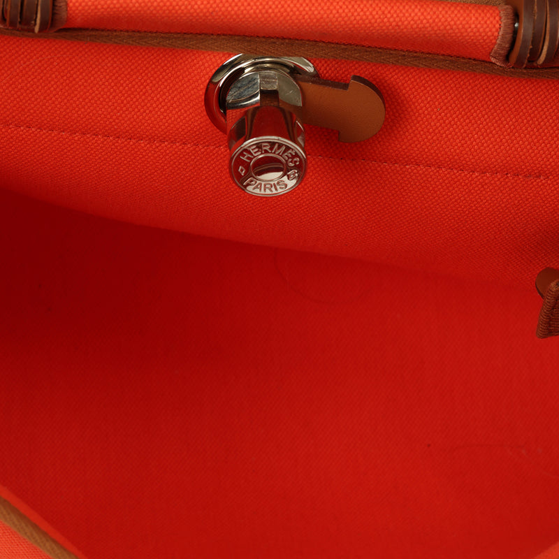 Orange/Fauve Canvas Herbag 31