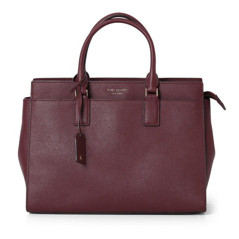 Madison Satchel Wine Medium