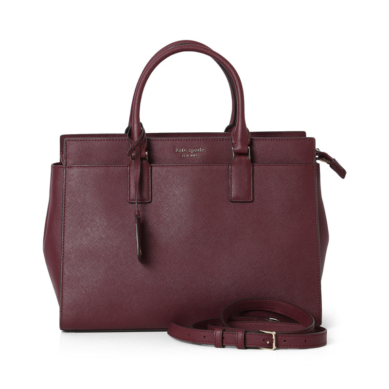 Madison Satchel Wine Medium