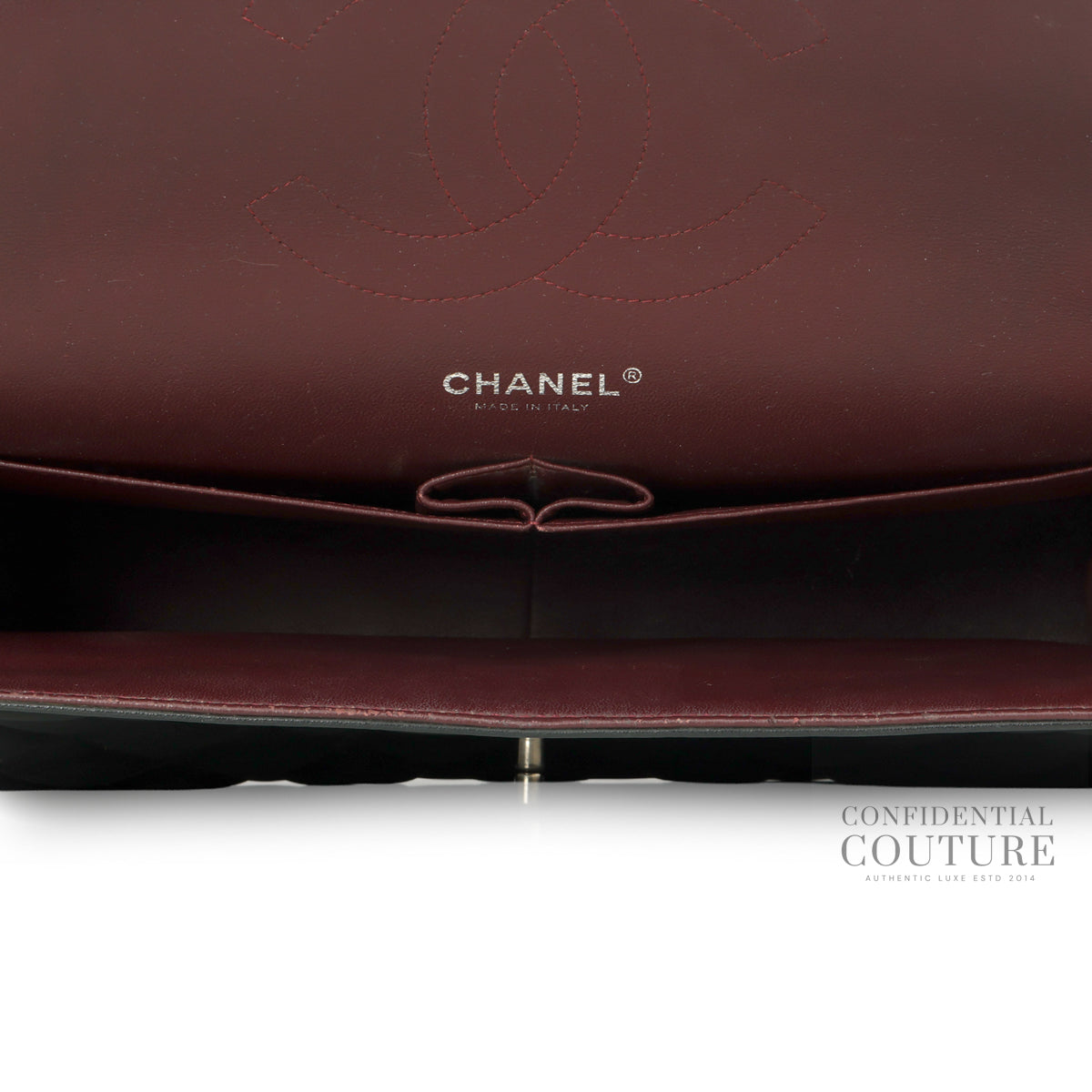 Classic Jumbo Black Double Flap Bag