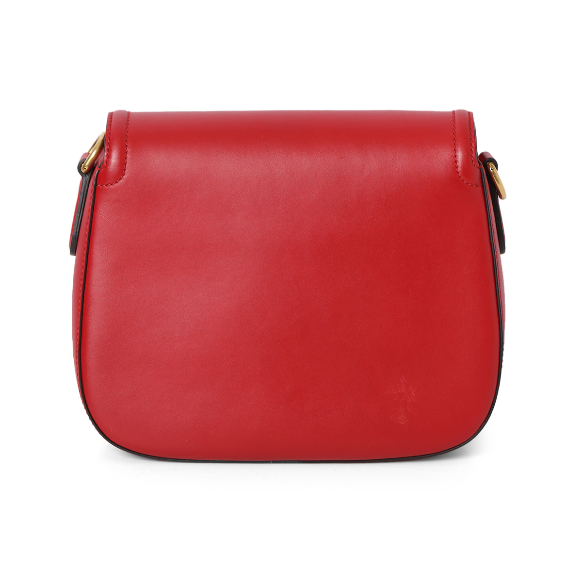 Medium Lady Web Red Shoulder Bag