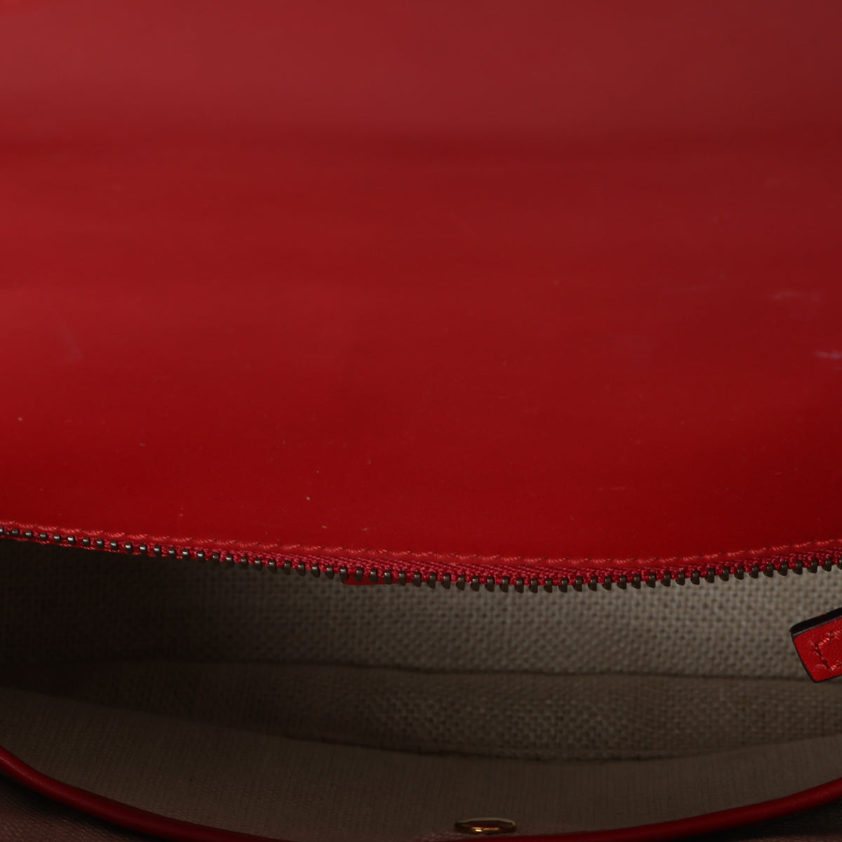 Medium Lady Web Red Shoulder Bag