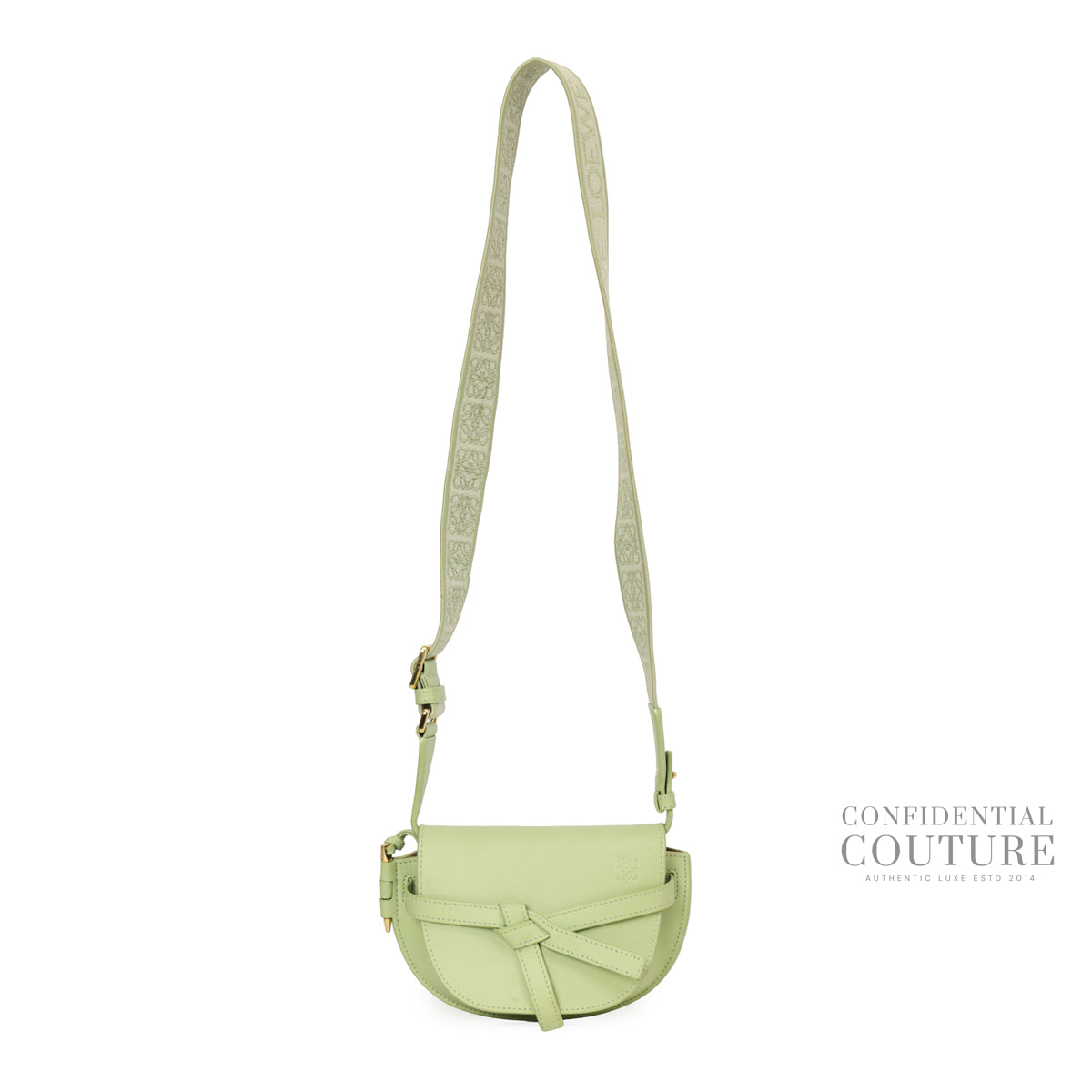 Light Green Mini Gate Dual Bag