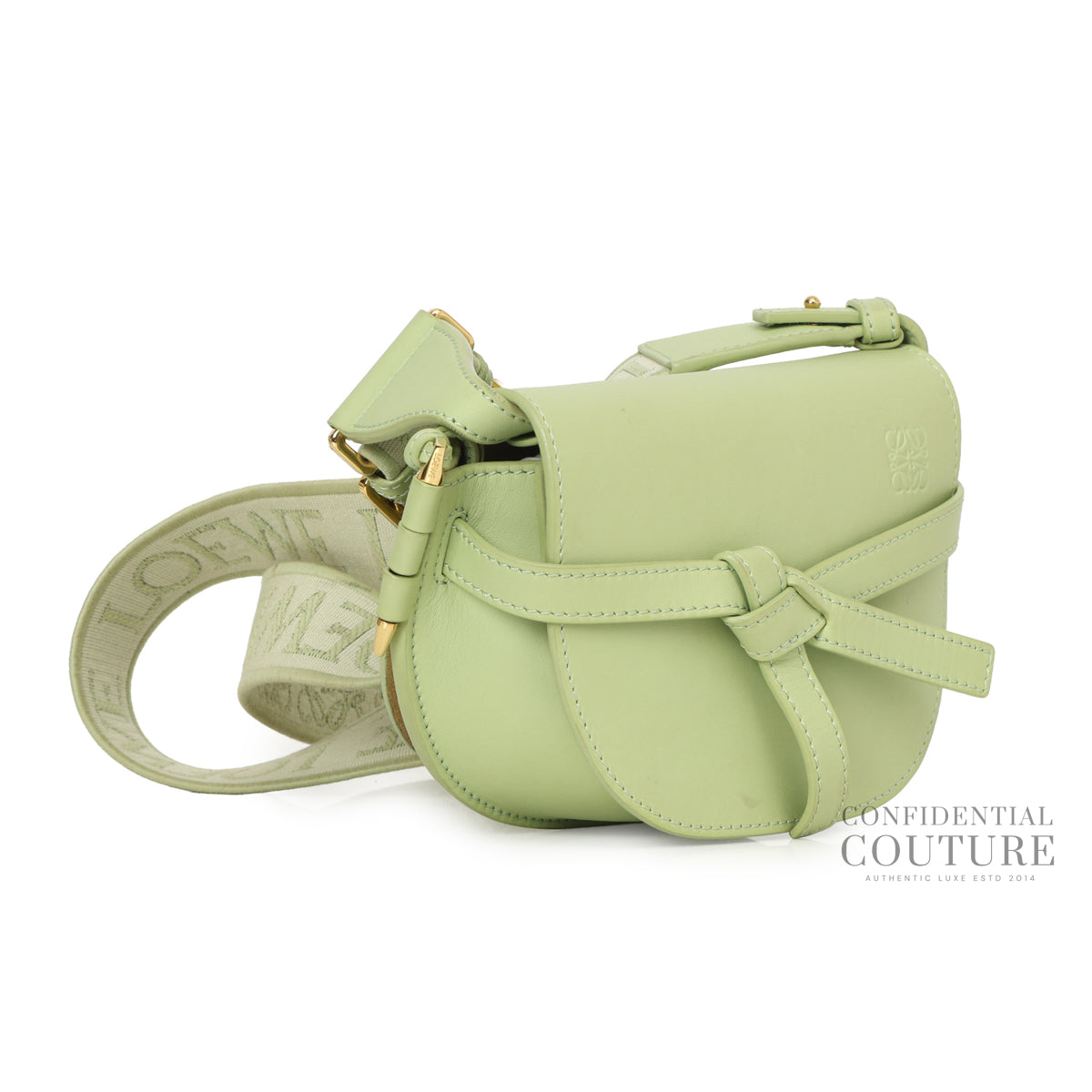 Light Green Mini Gate Dual Bag