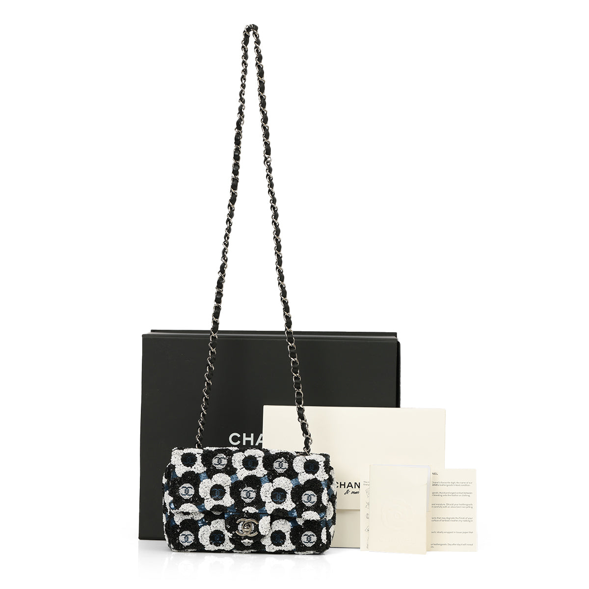 Sequin Mini Flap Bag