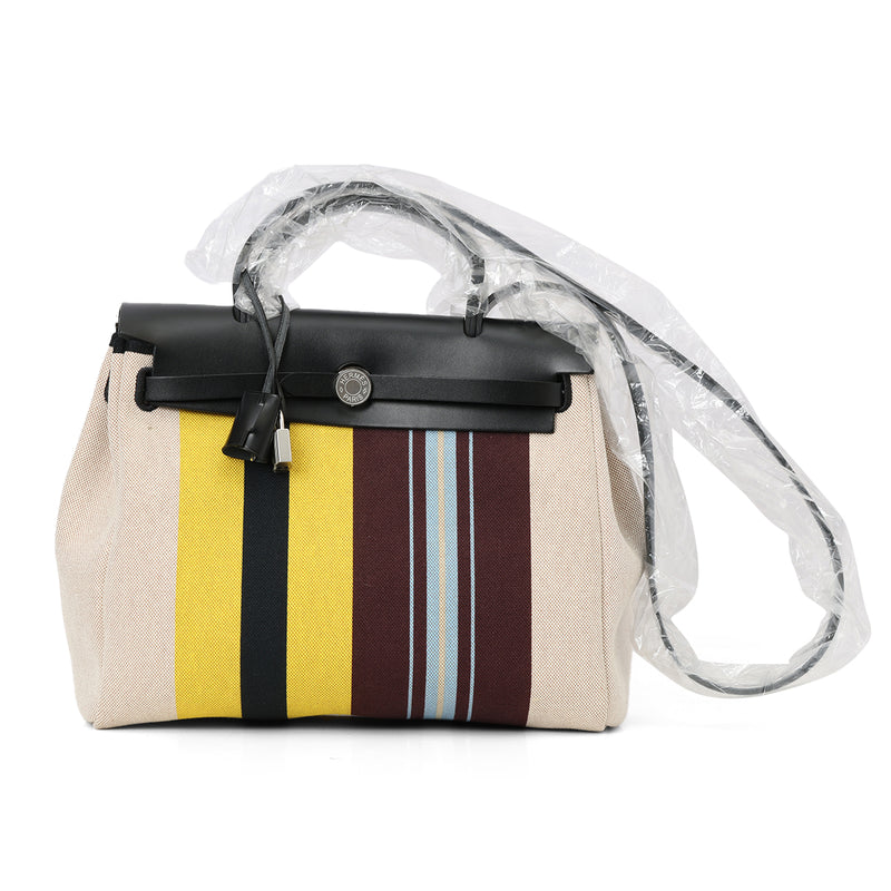 Pre-loved Hermes Herbag Zip 31 Laquered Bag