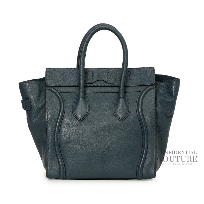 Navy Mini Luggage Tote Bag