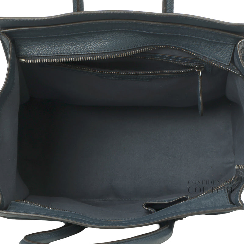 Navy Mini Luggage Tote Bag