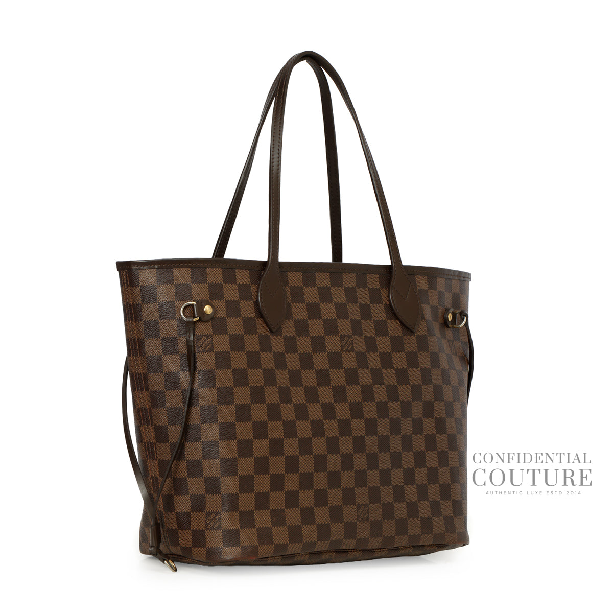 Damier Ebene Neverfull MM Bag | Restored